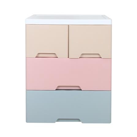 ตู้ลิ้นชัก 3 ชั้นทึบ STACKO NEAT 58x40x70.5 ซม. PASTEL_1