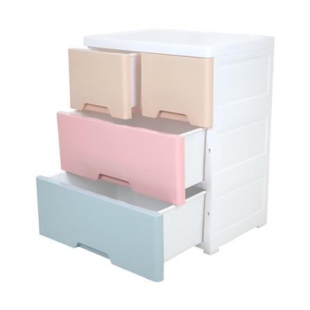 ตู้ลิ้นชัก 3 ชั้นทึบ STACKO NEAT 58x40x70.5 ซม. PASTEL_2