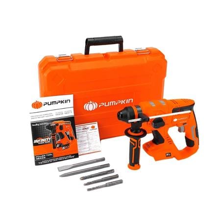 สว่านโรตารี่ไร้สาย (เฉพาะตัวเครื่อง) PUMPKIN 50317 INF-26RHBL 20 โวลต์_2