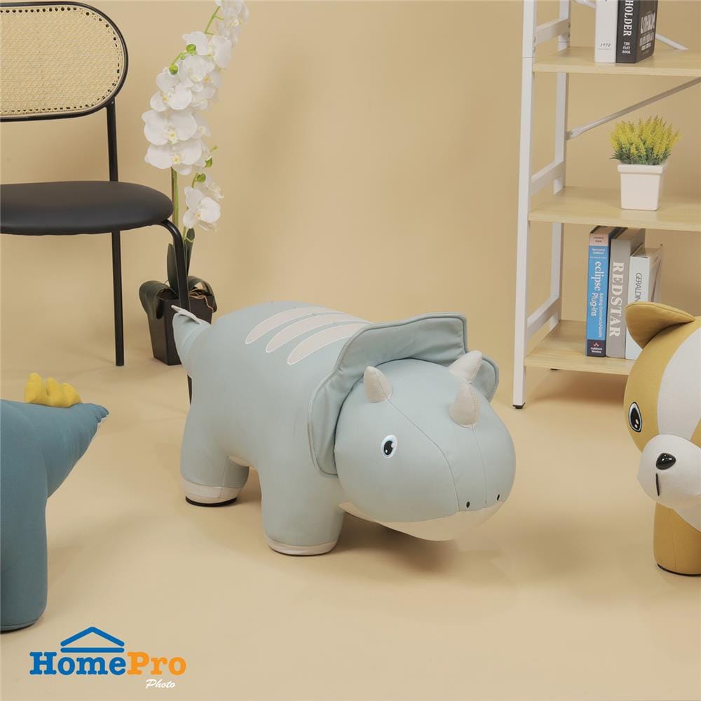 สตูลรูปสัตว์ FURDINI CERATOPS สีฟ้า