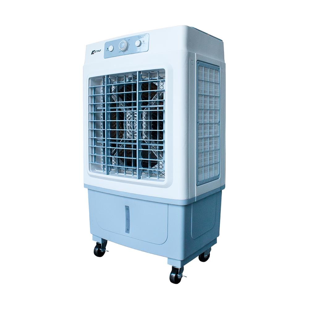 พัดลมไอเย็น ASTINA AC018C(M) 35 ลิตร สีขาว/ฟ้า