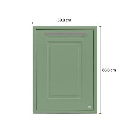 บานซิงค์เดี่ยว KING PLAT-PEARL 50.8X68.8 ซม. สีเขียวพิสตาชิโอ_5