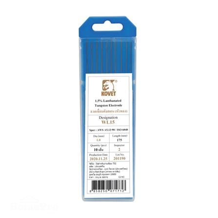 ลวดเชื่อมทังสเตน KOVET WL15 1.0 มม. สีทอง_0