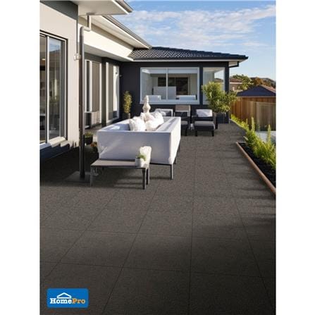 กระเบื้องพื้นพอร์ซเลน  CERGRES 40x40 ซม. เคลเมนต์รัฟ เทาเข้ม A 0.96 ตร.ม._4