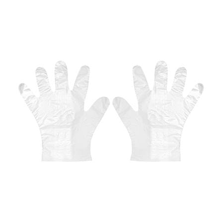 ถุงมือพลาสติก HDPE POLY-BRITE FREE SIZE แพ็ก 100 ชิ้น_1