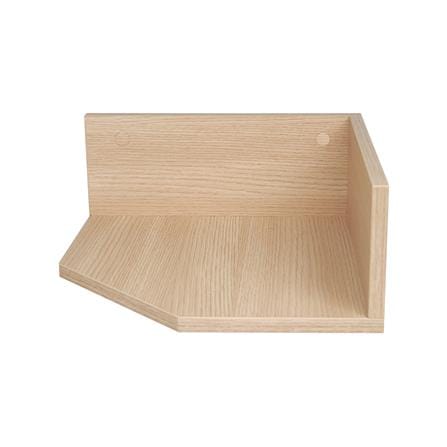 ชั้นติดผนังเข้ามุม STACKO MODULAZ 35x35x15 ซม. สีไวท์โอ๊ค_1