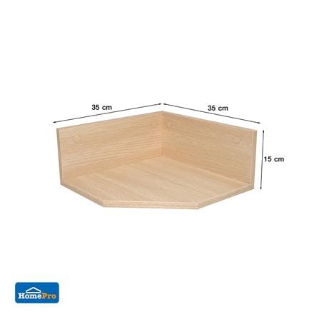 ชั้นติดผนังเข้ามุม STACKO MODULAZ 35x35x15 ซม. สีไวท์โอ๊ค_6