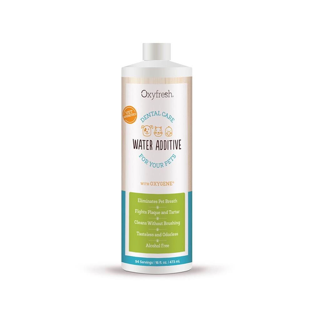 น้ำยาระงับกลิ่นปากสำหรับสัตว์เลี้ยง OXYFRESH WATER ADDITIVE 473 มล.