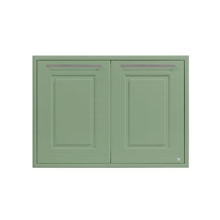 บานใต้เตา KING PLAT-PEARL 81.7X61.7 ซม. สีเขียวพิส...