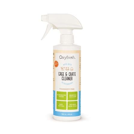 น้ำยาทำความสะอาดกรงสัตว์เลี้ยง OXYFRESH CAGE AND CRATE CLEANER 473 มล._0