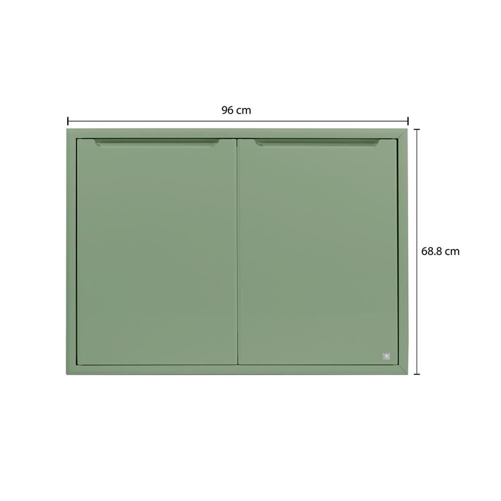 บานซิงค์คู่ KING PLAT-CURVE 96X68.8 ซม. สีเขียวพิสตาชิโอ