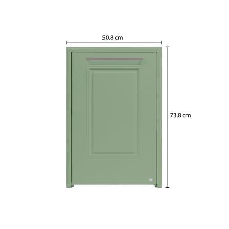 บานถังแก๊ส KING PLAT-PEARL 50.8X73.8 ซม. สีเขียวพิสตาชิโอ_4