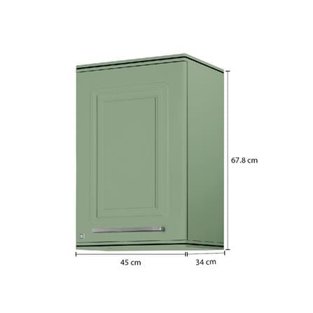 ตู้เดี่ยว KING PLAT-PEARL 45X67.8 ซม. สีเขียวพิสตาชิโอ_4