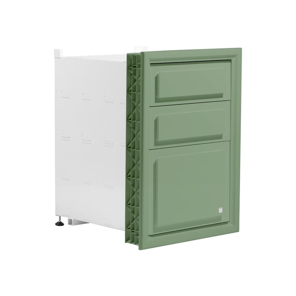 ตู้ลิ้นชัก 3 ชั้น KING PLATINUM 49X68.8 ซม. สีเขียวพิสตาชิโอ