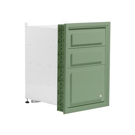 ตู้ลิ้นชัก 3 ชั้น KING PLATINUM 49X68.8 ซม. สีเขียวพิสตาชิโอ_1