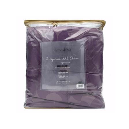 ชุดผ้าปูที่นอน 6 ฟุต 6 ชิ้น JESSICA SILKSHINE 22033QS741_4