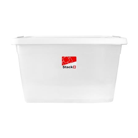 กล่องเก็บของ STACKO 6644 50 ลิตร 59.5x38.2x28 ซม. สีขาว_2