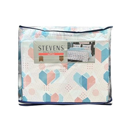 ชุดผ้าปูที่นอน 6 ฟุต 6 ชิ้น STEVENS SOFTEX SN33_4