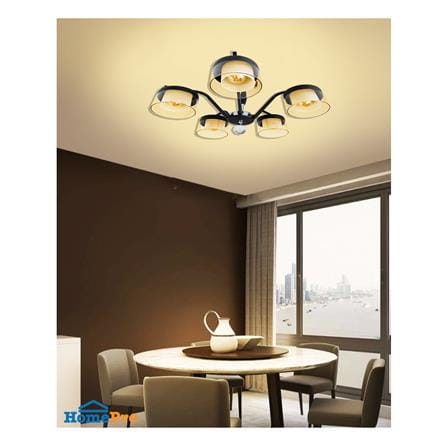 ไฟถาด NEOLIGHT 06462-5 สีดำ/เงิน/ขาว 5 หัว_1