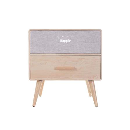 โต๊ะข้างอัจฉริยะ RAGGIO STN-480 สีน้ำตาล_0