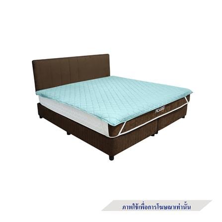 ผ้ารองกันเปื้อน QUEEN SIZE PICASSO SMILE สี GREEN MINT_3