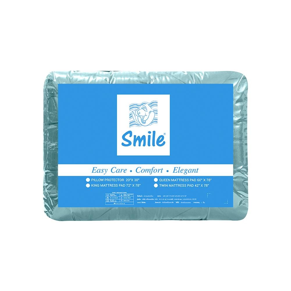 ผ้ารองกันเปื้อน TWIN SIZE PICASSO SMILE สี GREEN MINT