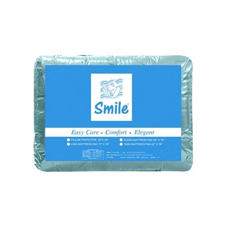 ผ้ารองกันเปื้อน TWIN SIZE PICASSO SMILE สี GREEN MINT_5