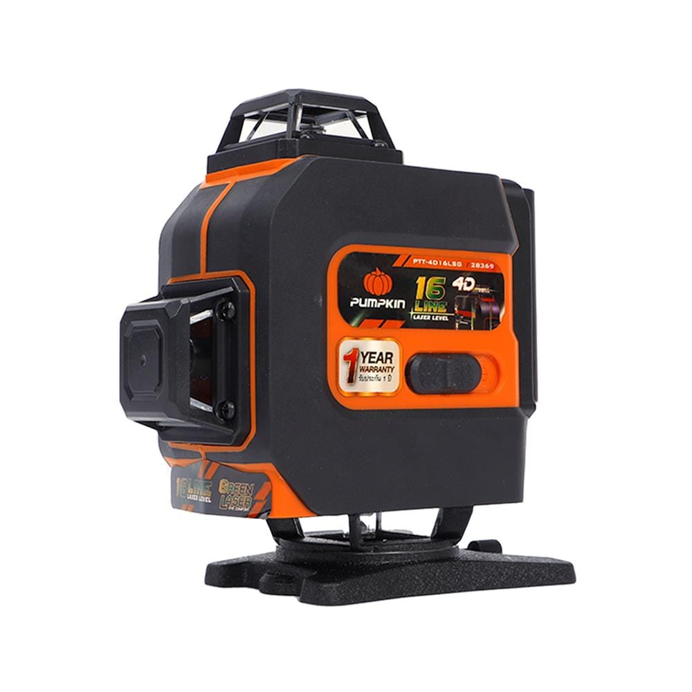เครื่องวัดระดับเลเซอร์ PUMPKIN PTT-4D16LSG 16 เส้น แสงสีเขียว