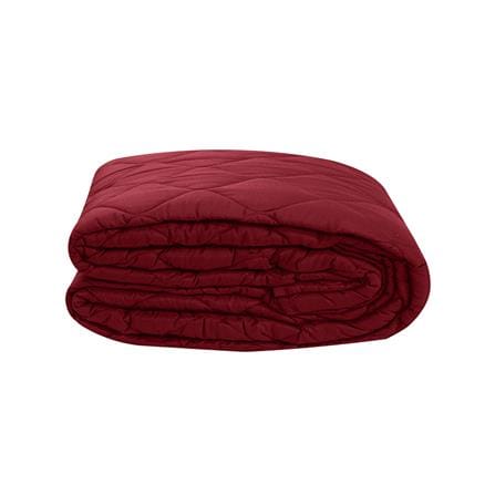 ผ้ารองกันเปื้อน QUEEN SIZE PICASSO SMILE สี DARK RED_1