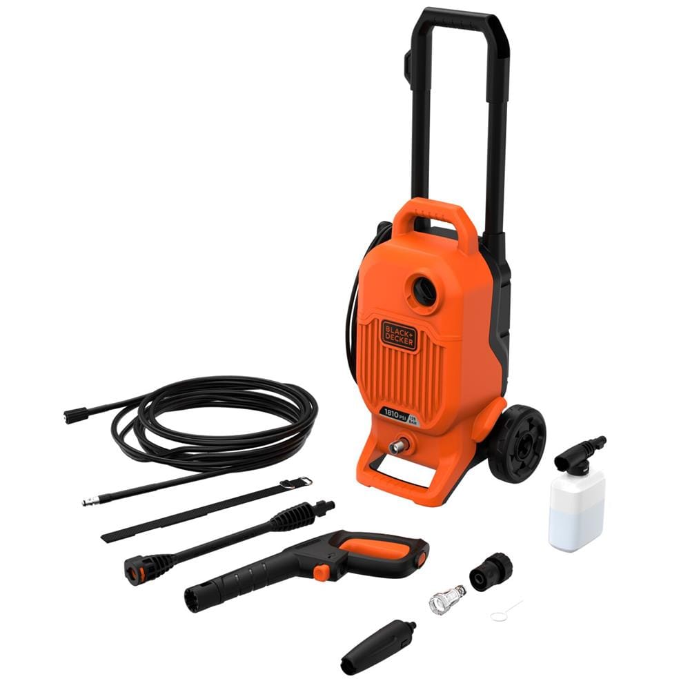 เครื่องฉีดน้ำ BLACK&DECKER BEPW1800TTH-B1 125 บาร์ 1700 วัตต์
