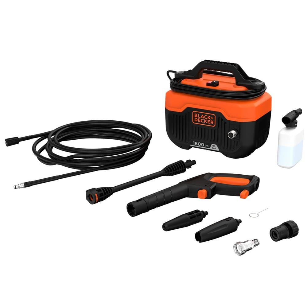 เครื่องฉีดน้ำ BLACK&DECKER BEPW1600HTH-B1 110 บาร์ 1300 วัตต์ (นอน)