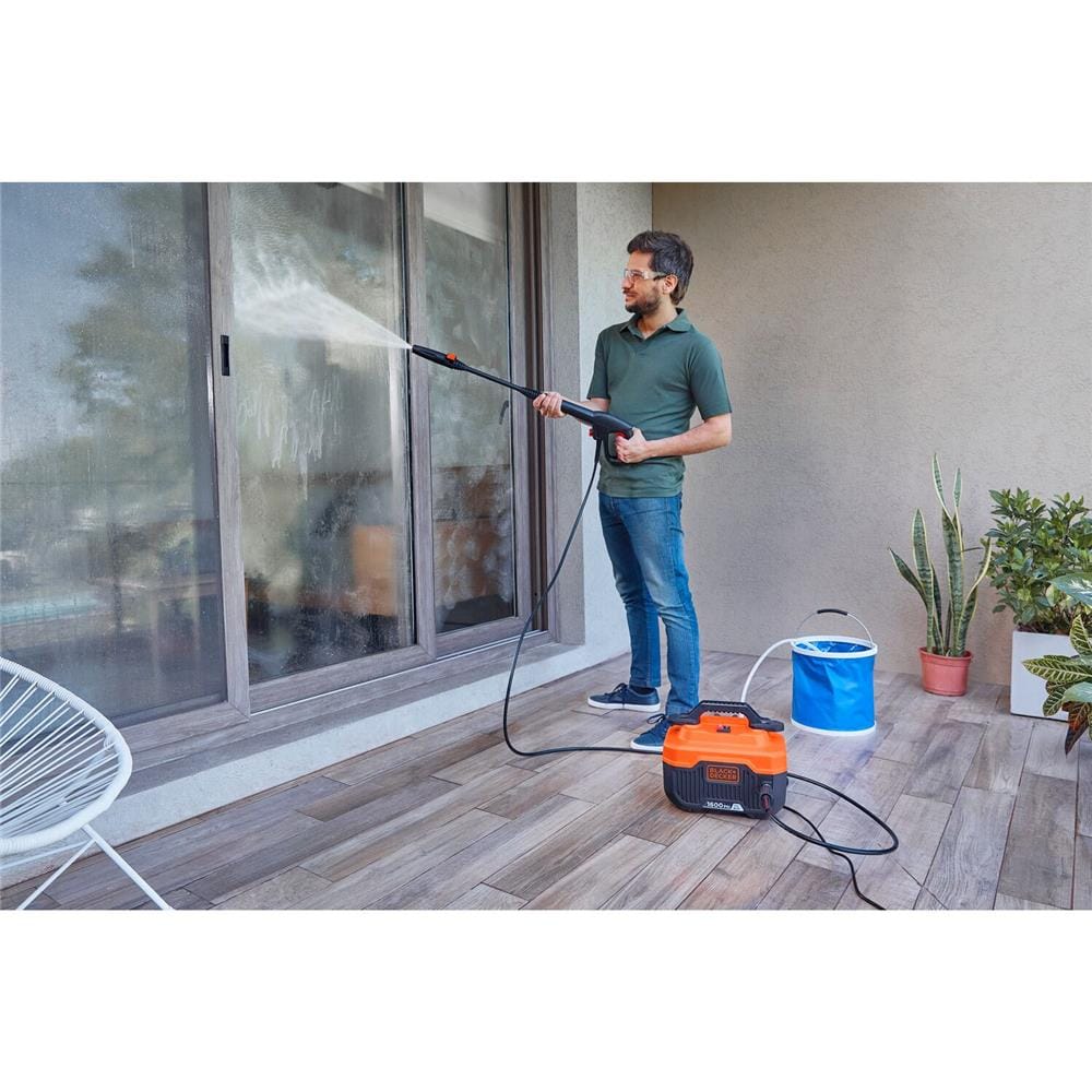 เครื่องฉีดน้ำ BLACK&DECKER BEPW1600HTH-B1 110 บาร์ 1300 วัตต์ (นอน)