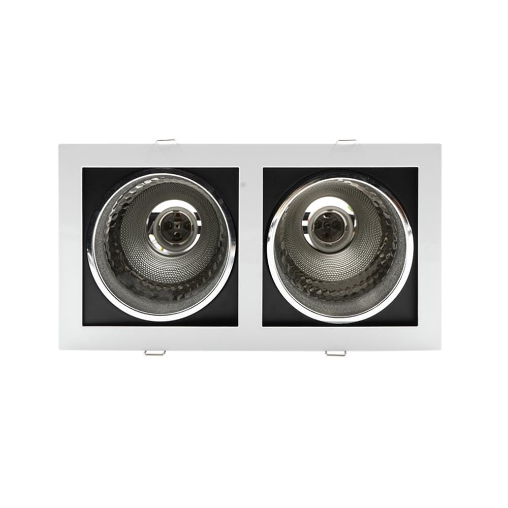 ดาวน์ไลท์ BEC DJ926-2L/WH สีขาว 12 นิ้ว เหลี่ยม