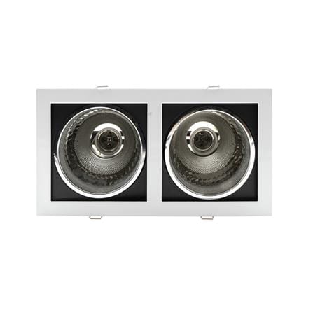 ดาวน์ไลท์ BEC DJ926-2L/WH สีขาว 12 นิ้ว เหลี่ยม_1