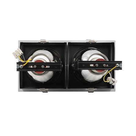 ดาวน์ไลท์ BEC DJ926-2L/WH สีขาว 12 นิ้ว เหลี่ยม_2