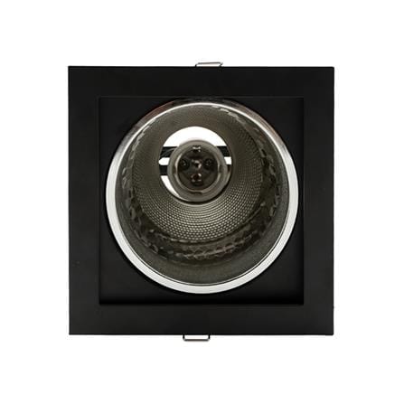 ดาวน์ไลท์ BEC DJ926-1L/BK 6 นิ้ว สีดำ เหลี่ยม_1