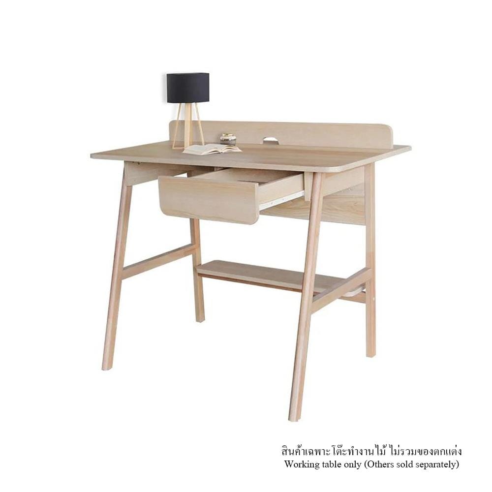 โต๊ะทำงานไม้ KONCEPT KC-PLAY COMPACT 19192313 สีลินด์เบิร์กโอ๊ค