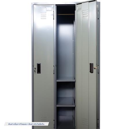 ตู้ล็อกเกอร์ 3 ประตู SURE LK-003 สีครีม_2