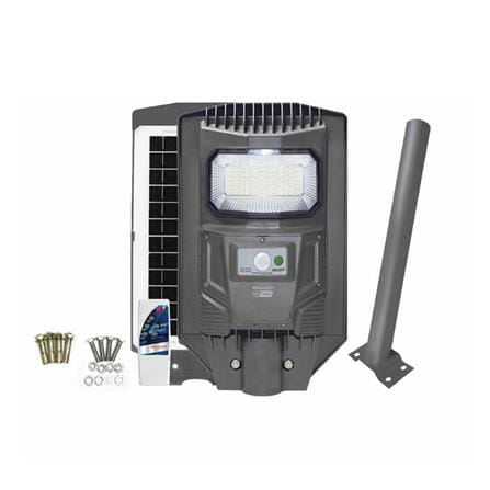 ไฟถนน SOLAR RACER STREET LIGHT 100 วัตต์ DAYLIGHT สีเทา_0