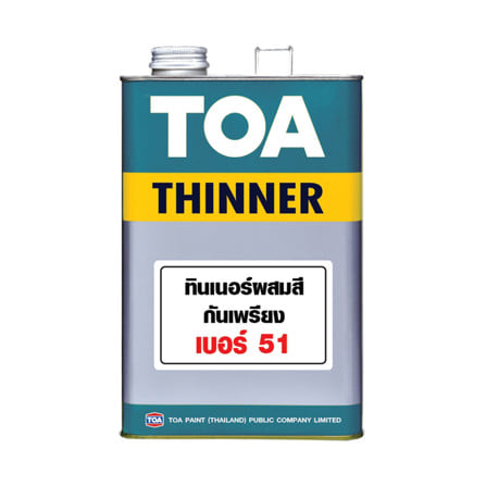 ทินเนอร์ TOA 51 1/4 แกลลอน_0