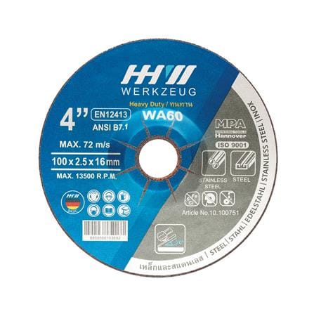 ใบเจียร HHW 4 นิ้ว x 2.5 มม. สีดำ_0