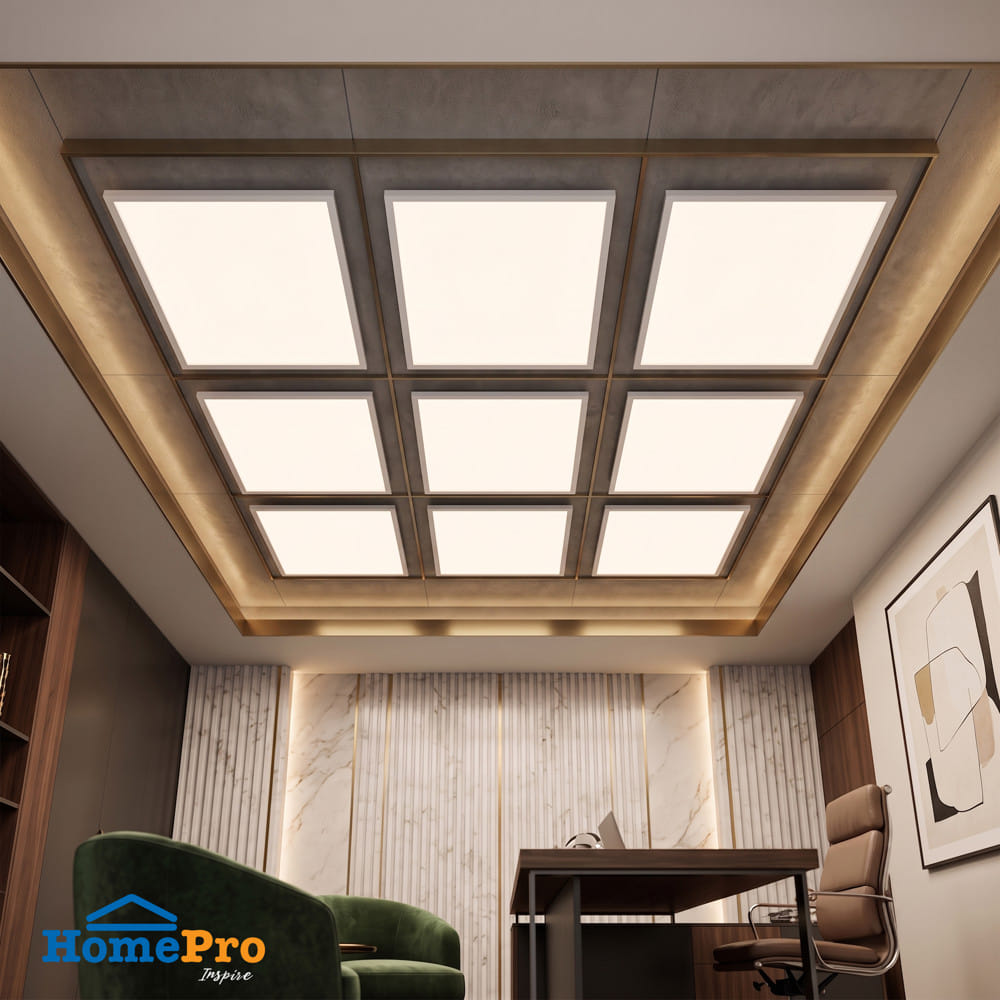 โคมฝังฝ้า LED CARINI PANEL NYPL66RE 40 วัตต์ 60X60 ซม. DAYLIGHT