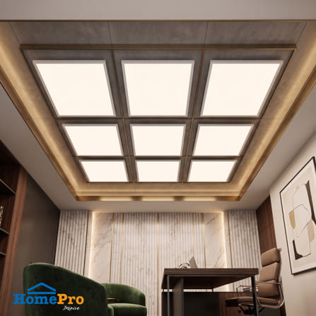 โคมฝังฝ้า LED CARINI PANEL NYPL66RE 40 วัตต์ 60X60 ซม. DAYLIGHT_4