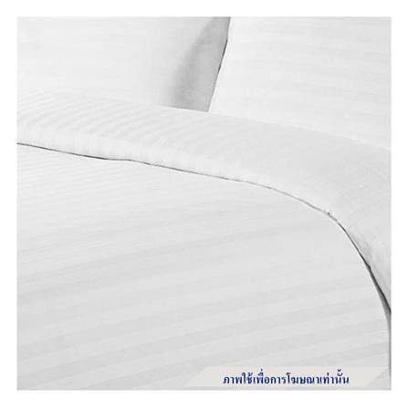 ผ้าปูที่นอน 6 ฟุต SWENY HOTEL สีขาว_1