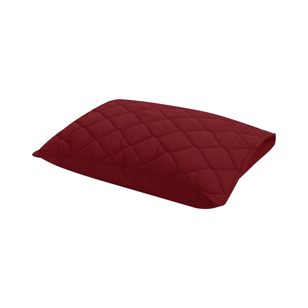 ปลอกหมอนหนุนกันเปื้อน PICASSO สี DARK RED แพ็ก 2 ชิ้น