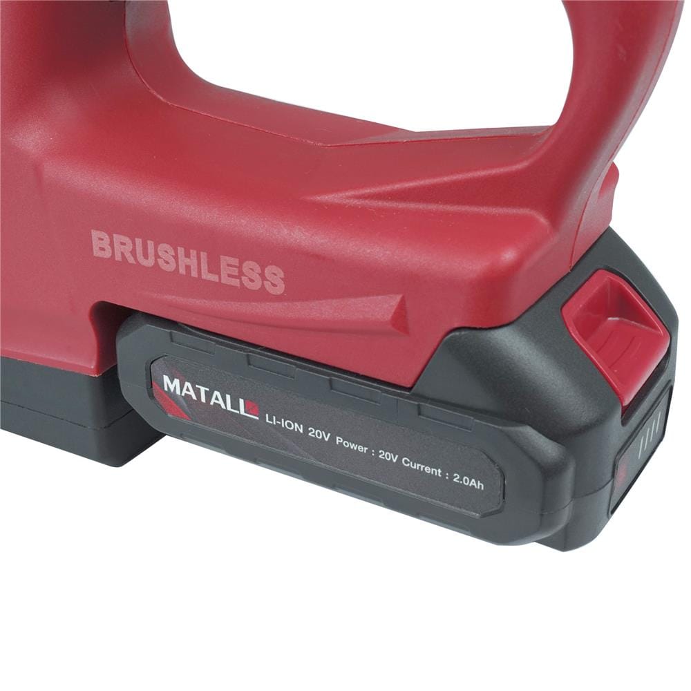 เครื่องตัดแต่งพุ่มไร้สาย (พร้อมแบตเตอรี่) MATALL HBHL2001 20 โวลต์