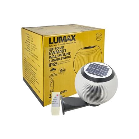 ไฟกิ่งภายนอก SOLAR LUMAX 74-00002_1 24 วัตต์ DAYLIGHT/COOL WHITE/WARM WHITE สีดำ_5