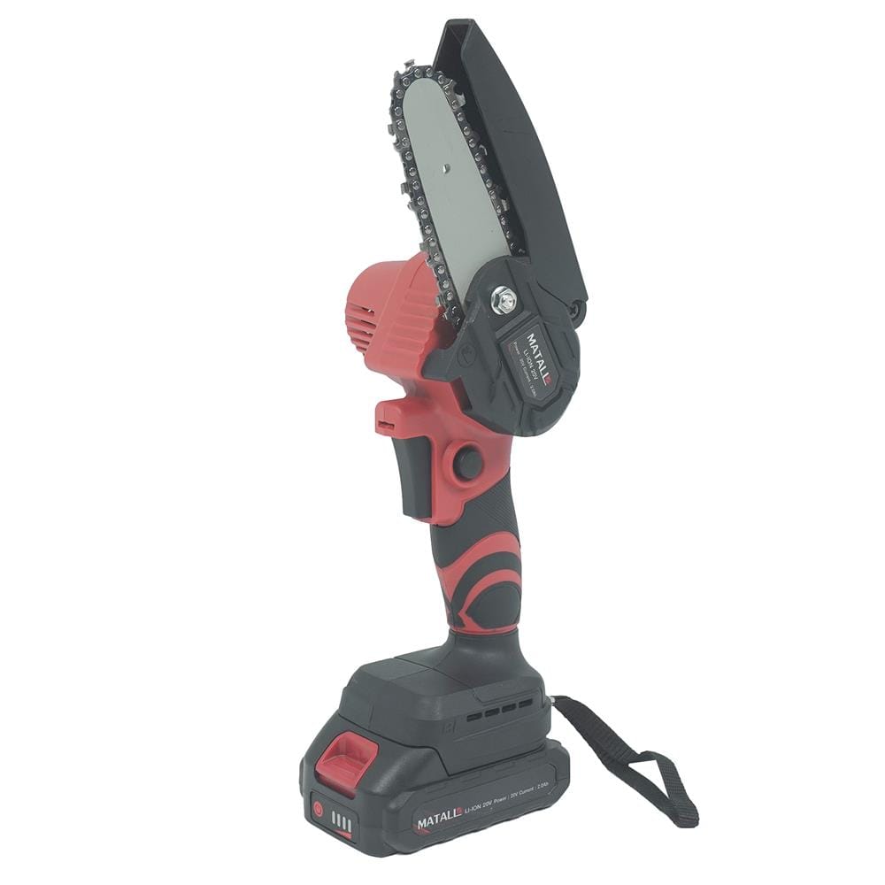 เลื่อยโซ่ไร้สาย (พร้อมแบตเตอรี่) MATALL HBHL1001 4 นิ้ว 20 โวลต์
