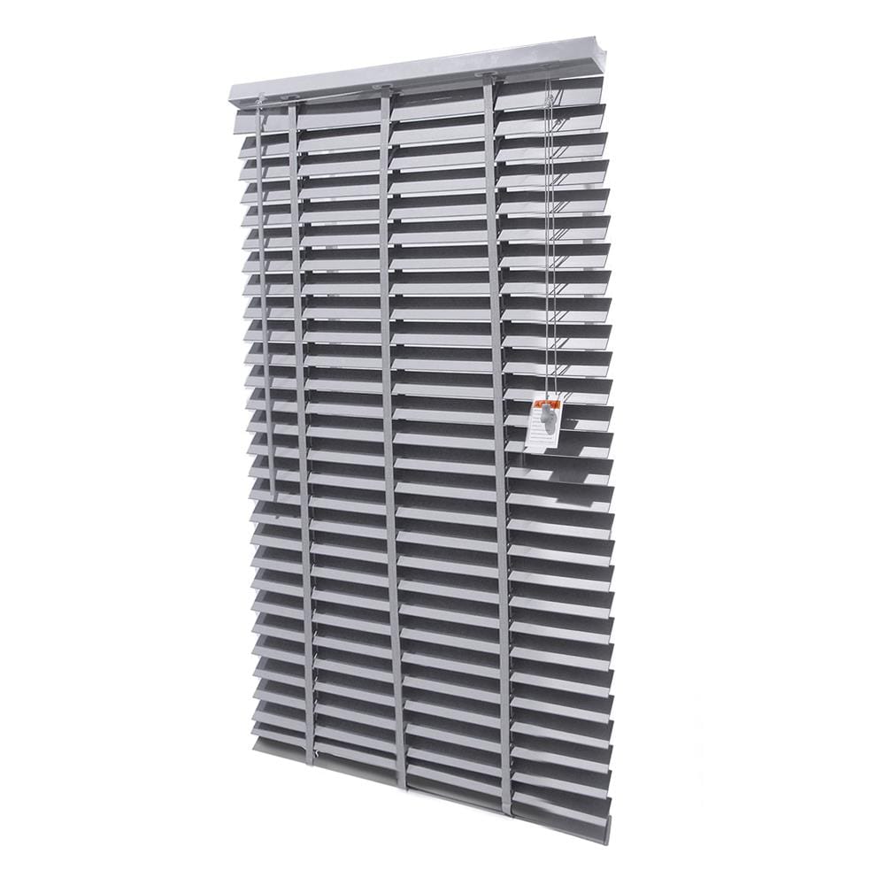 มู่ลี่ PVC HOME LIVING STYLE FAUX WOOD 70X130 ซม. สีเทา
