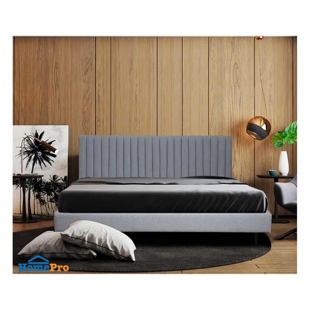 ฐานรองหัวเตียง 6 ฟุต HOME LIVING STYLE GRACE สี LIGHT GREY